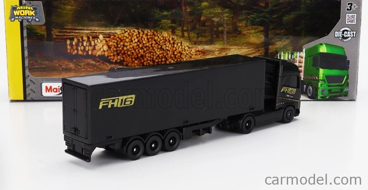 Maisto Volvo Fh16 Xl 750 Truck Trasporto Tronchi Trunk Transport 2018 1:64 modrá čierna