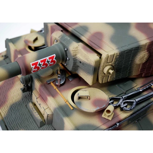 RC tank Tiger I. pozdní verze 1:16 IR, maskáč