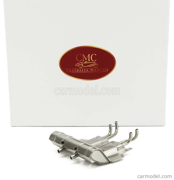 Cmc Porsche Street Exhaust System (interchangeable) 904 Carrera Gts 1:18 Silver