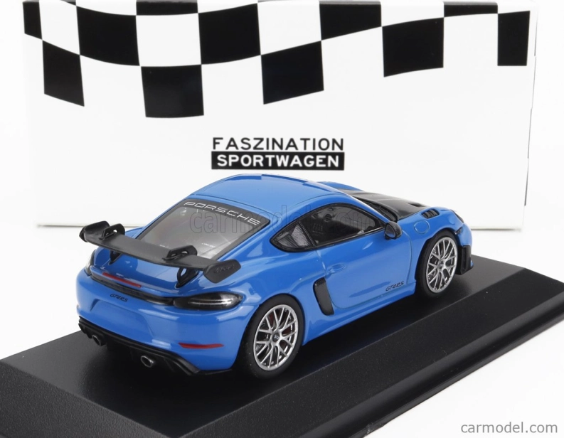 Minichamps Porsche 718 (982) Cayman Gt4 Rs 2021 1:43 Shark Blue