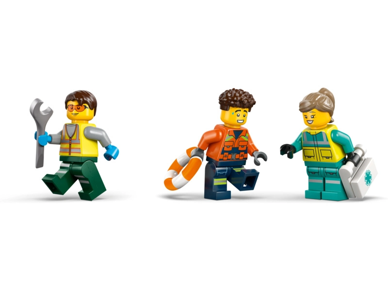 LEGO City - Remix: Lietadlo, servisné vozidlo a vznášadlo