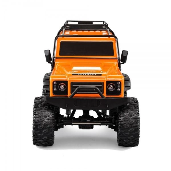RC auto Land Rover Defender Rock Crawler, oranžová