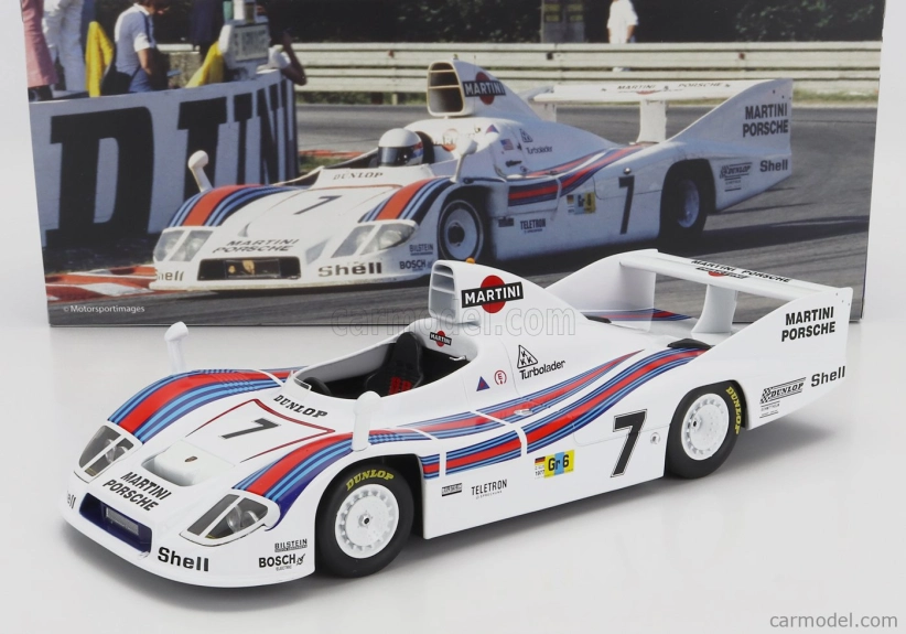 Werk83 Porsche 936/77 2.1l F6 Turbo Team Martini Racing N 7 3rd 24h Le Mans 1978 H.haywood - P.gregg - R.joest 1:18 Bílá Červená Světle Modrá