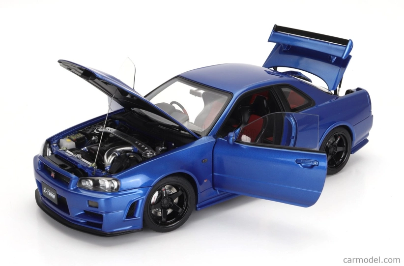 Autoart Nissan Skyline Gt-r (r34) Z-tune 2002 1:18 Bayside Blue