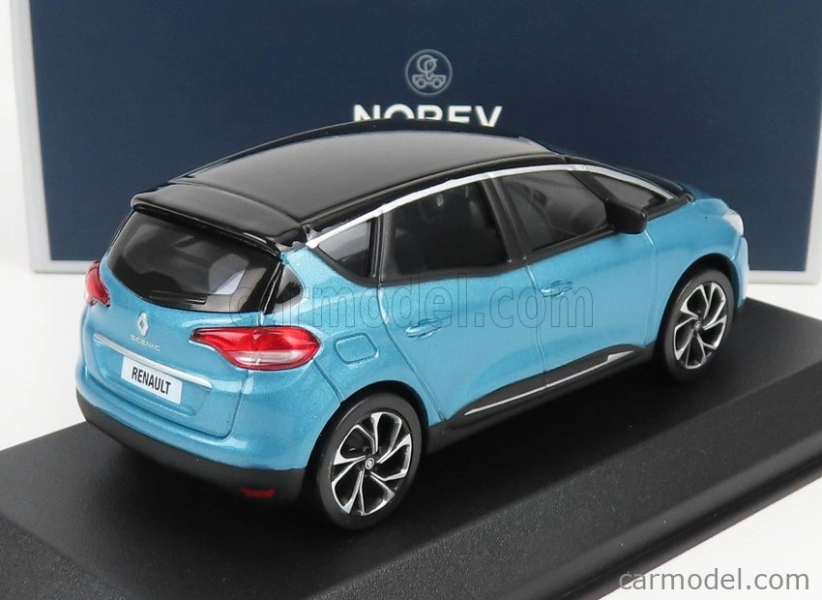 Norev Renault Scenic 2016 1:43 Light Blue Black