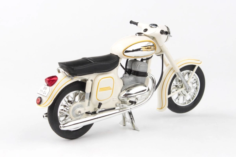 Abrex Jawa 350 Kývačka Automatic (1966) 1:18 - Bílá