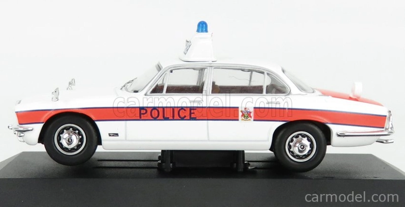 Vanguards Jaguar Xj6 Mkii 4.2l Police 1971 1:43 Bílá Oranžová