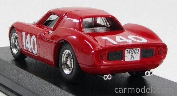 Najlepší model Ferrari 250 Lm N 140 Targa Florio 1965 Toppetti - Grana 1:43 Red