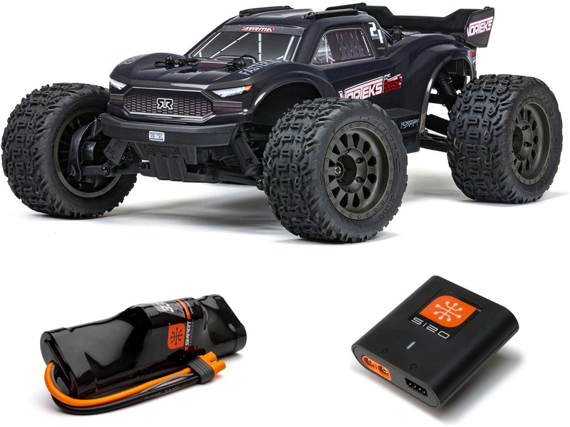 RC auto Arrma Vorteks 4x2 Boost Mega 1:10 RTR, černá