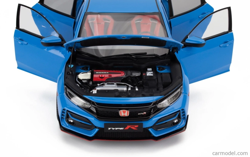 Lcd-model Honda Civic Type-r (fk8) 2020 1:18 Blue