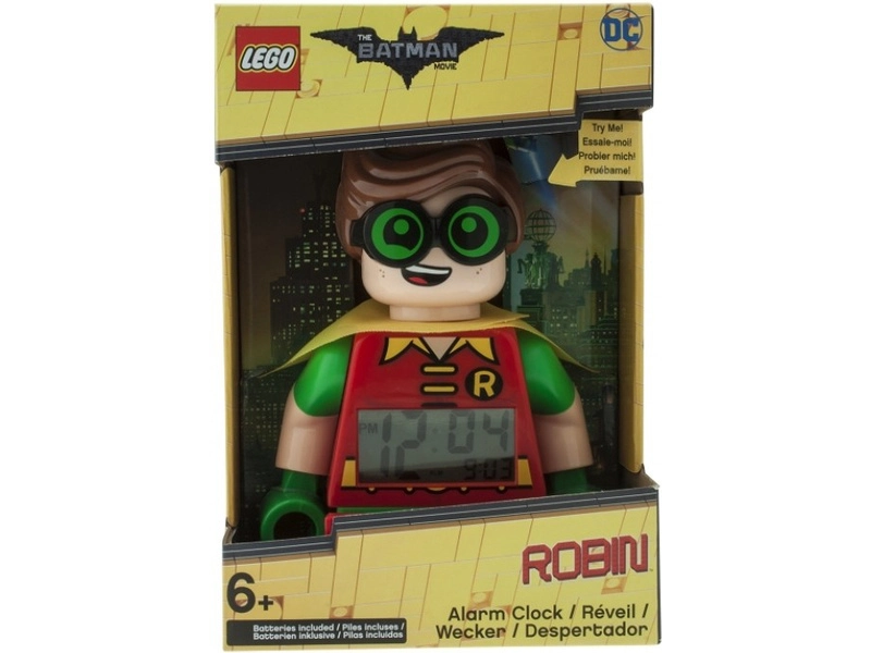 LEGO hodiny s budíkem - Batman Movie Robin