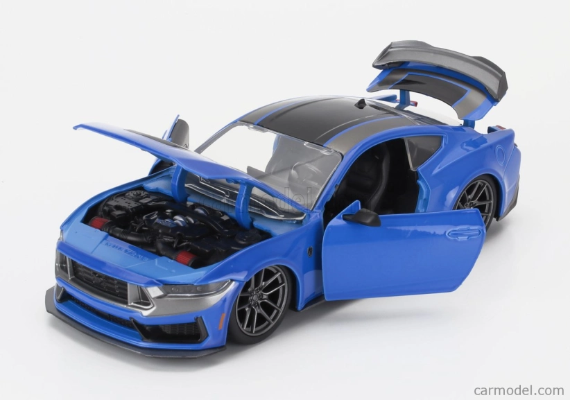 Jada Ford usa Mustang Dark Horse Coupe 2024 1:24 Bluette