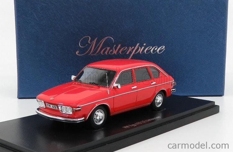 Autocult Volkswagen 412le Limousine 1972 1:43 Červená