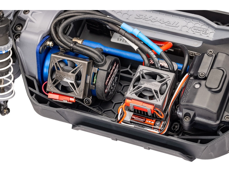 Traxxas Rustler 4x4 1:10 VX3 RTR modrý