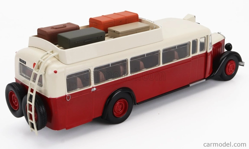 Edicola Citroen T45 Bus Paris Francúzsko 1939 1:43 Červená biela