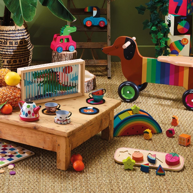 Vilac Dřevěná vkládačka Meloun Andy Westface