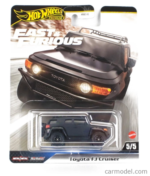 Mattel hot wheels Toyota Fj Cruiser 2018 - Fast & Furious 1:64 Matt Grey