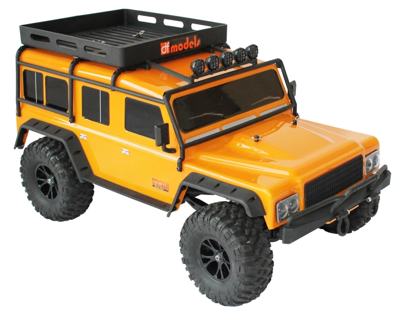 RC auto DF-4J Crawler XXL, oranžová