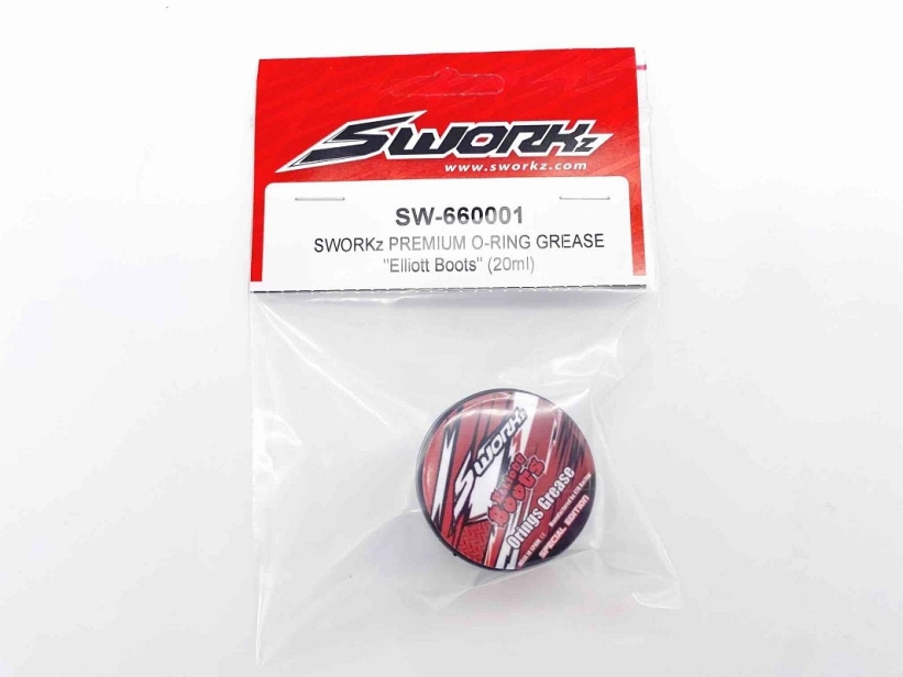 SWORKz Premium O-kroužky mast "Elliott Boots" 20ml, 1 ks.