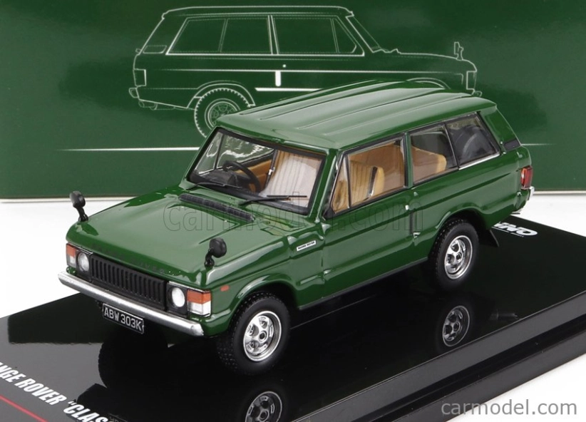 Inno-models Land rover Range Rover Classic 1982 1:64 Zelená
