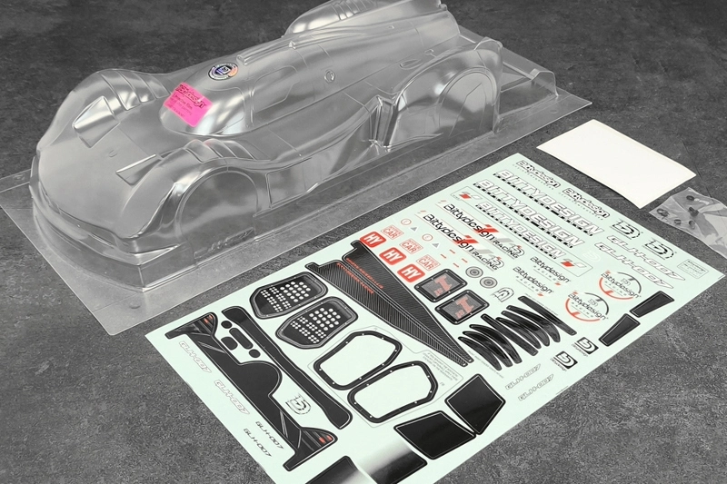 Karoserie čirá GLH-007 1/10 LMH 190mm