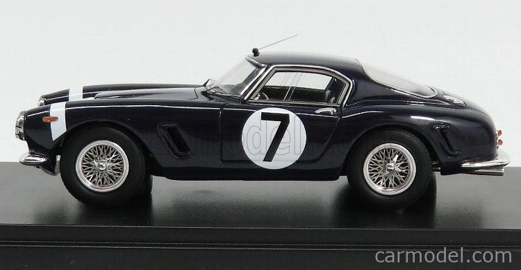 Matrix scale models Ferrari 250gt Swb N 7 Winner Rac Tourist Trophy 1960 S.moss 1:43 Blue