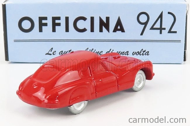 Officina-942 Fiat 8v 1-series 1952 1:76 Červená