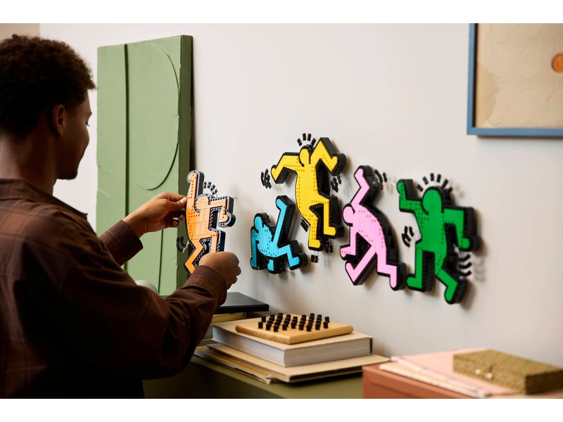 LEGO Art - Keith Haring - Tancujúce postavy