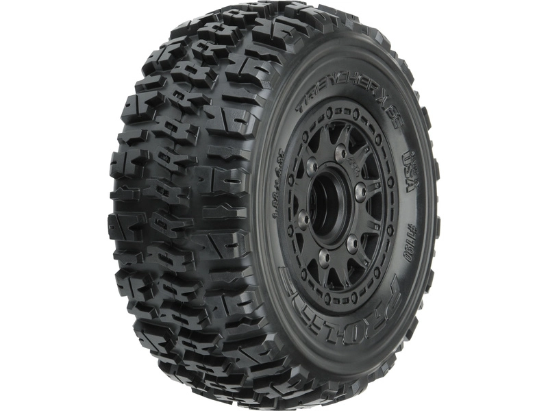 Pro-Line bike 2.2/3.0", pneumatiky Trencher X, čierny disk Raid H12 (2)
