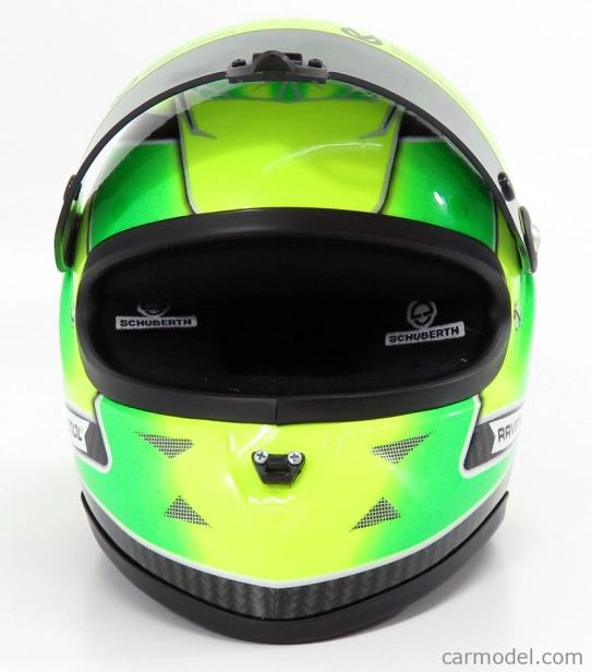 Mini helmet Schuberth helma F3 Dallara Team Theodore Racing N 4 1:2