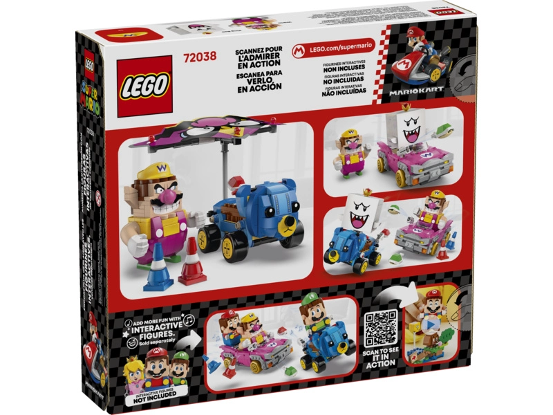 LEGO Super Mario - Mario Kart™ - Wario a King Boo