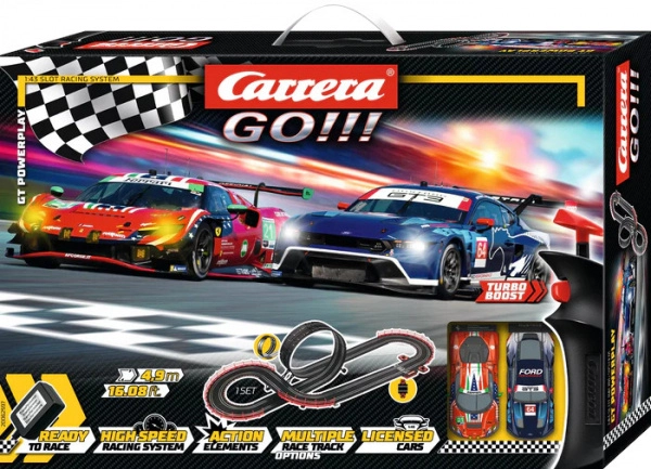 Autodráha Carrera GO 62597 GT Powerplay