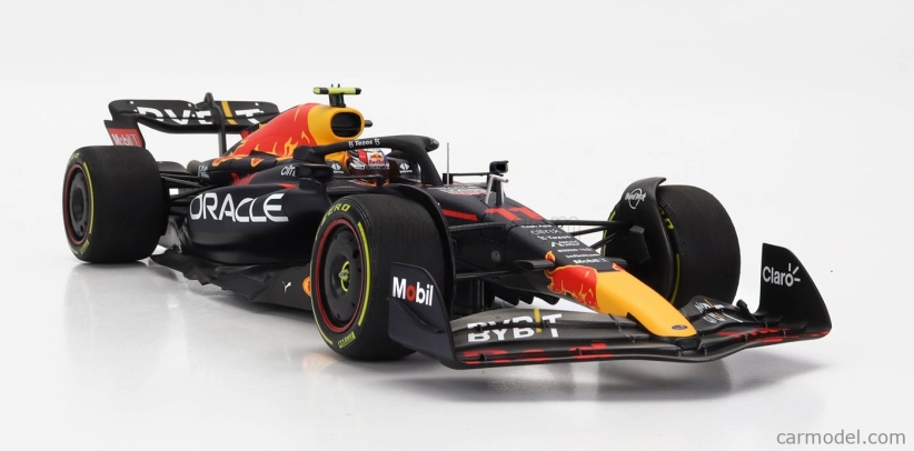 Minichamps Red bull F1 Rb18 Team Oracle Red Bull Racing N 11 1:18, tmavě modrá