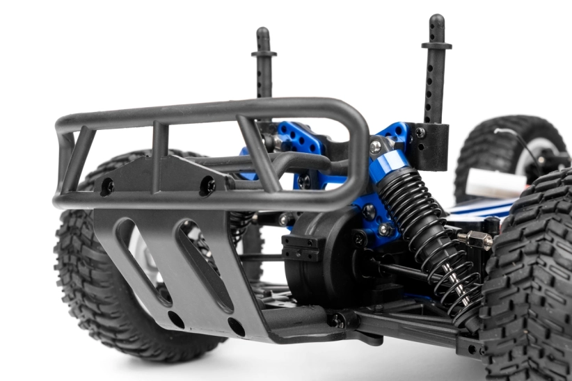 HiMOTO 1:10 Short Course Truck Brushless 2,4 GHz RTR súprava, modrá