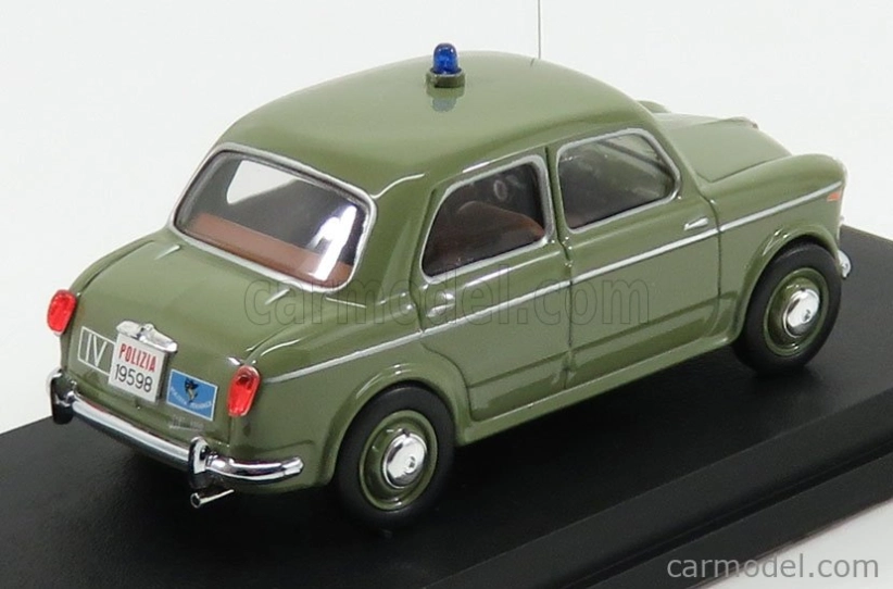 Rio-models Fiat 1100/103 Polizia 1954 1:43 Zelená