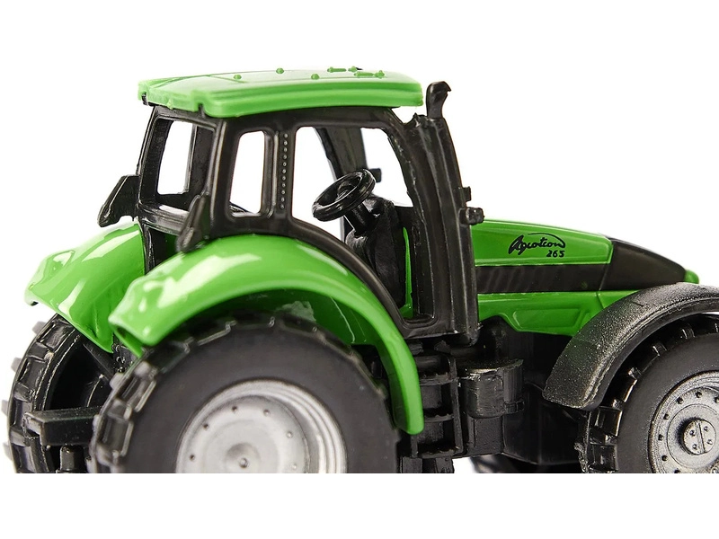 SIKU Blister - Traktor DEUTZ-FAHR s vlečkou Fortuna