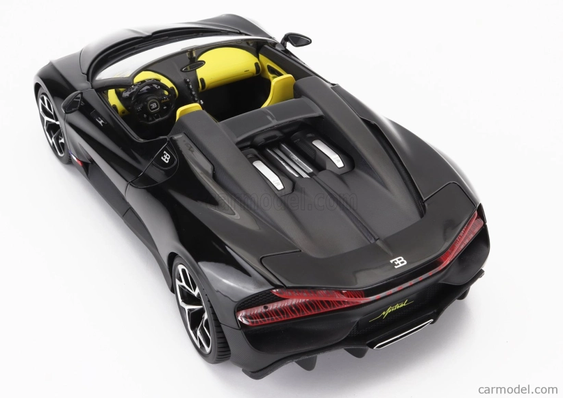Bburago Bugatti W16 Mistral 2023 1:18 Black