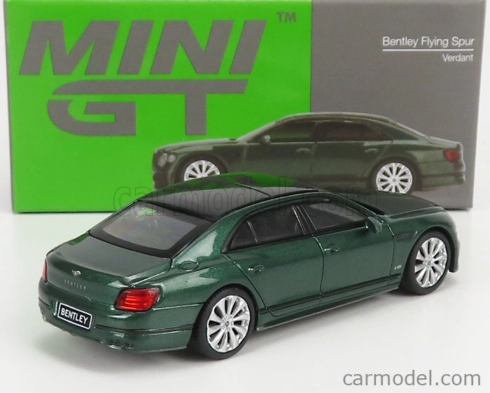 Mini-gt Bentley Flying Spur Lhd 2021 1:64 Green Met