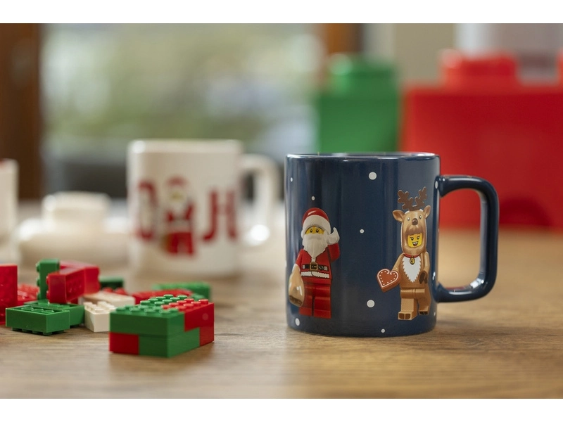 LEGO hrnček 300 ml - vianočný Santa
