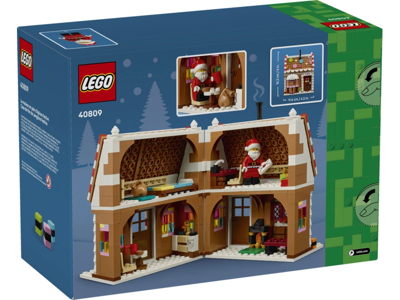 LEGO – Vianočná perníková chalúpka