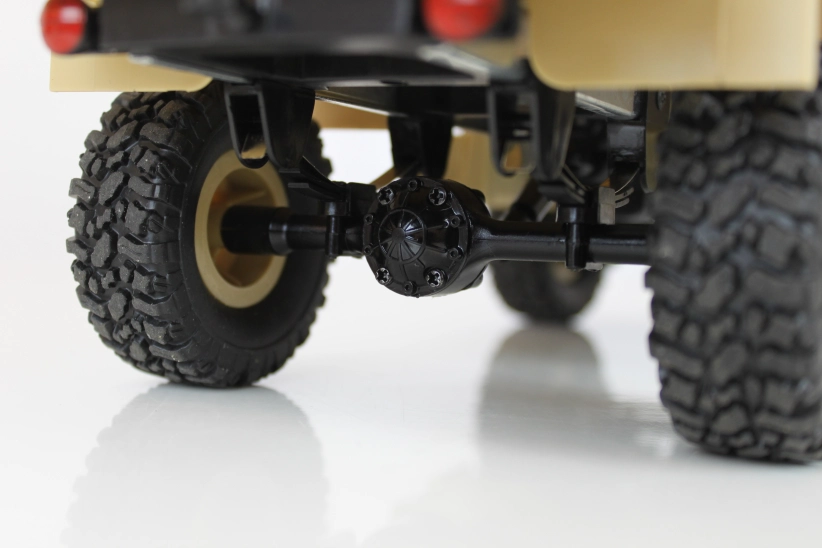 RC auto Military Truck, piesková