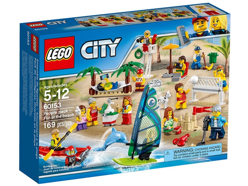 LEGO City – Súprava postav – Zábava na pláži
