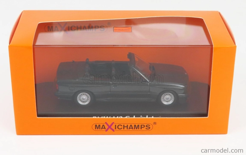 Minichamps BMW radu 3 M3 Cabriolet (e30) 1988 1:43 Black Met