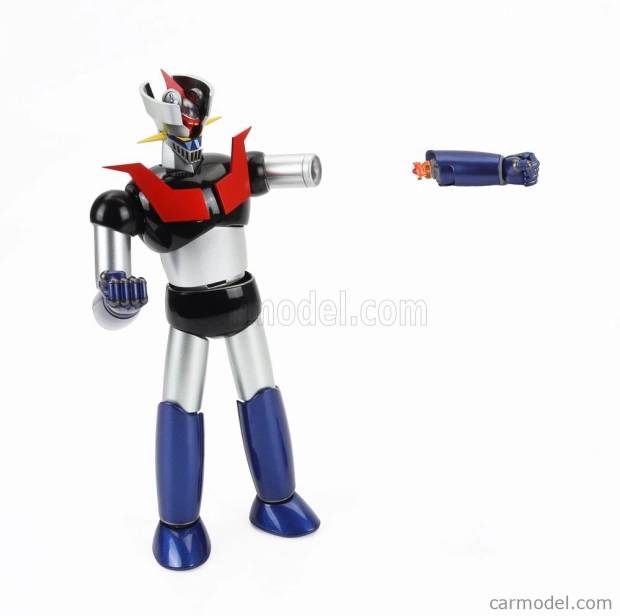 Robot Bandai Metal - Mazinga Z - Gx-105 Postavička Mazinger Z Robot - Kaku Shin Modrá Strieborná Červená Čierna
