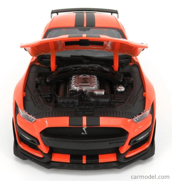 Maisto Ford USA Mustang Shelby Gt500 Coupe 2020 1:18 Orange