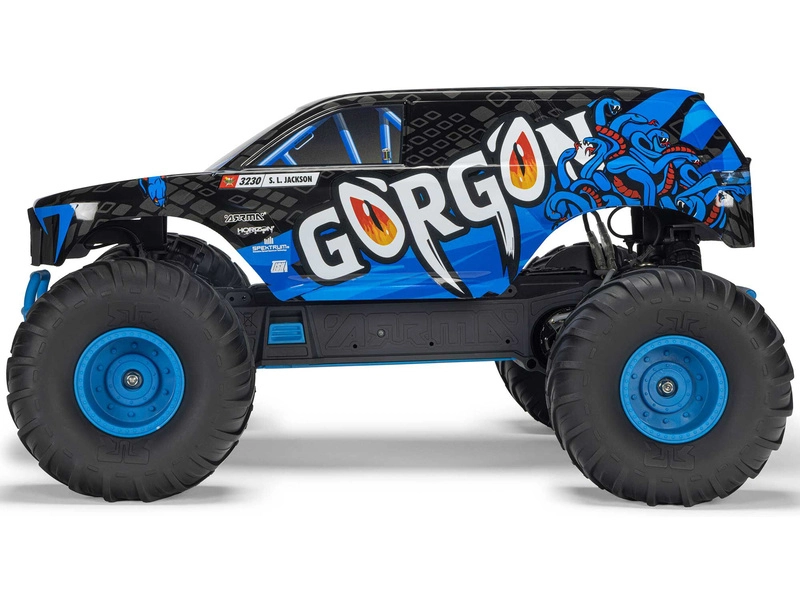 RC auto Arrma Gorgon 1:10 Smart RTR, modré