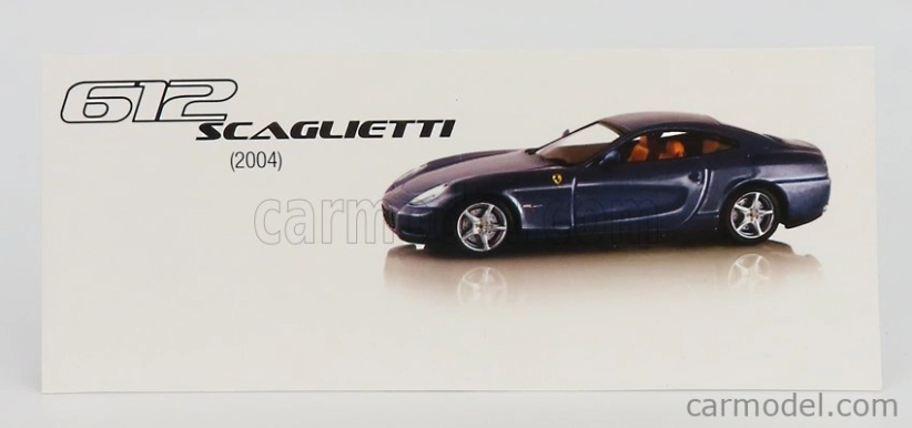 Edicola Ferrari 612 Scaglietti 2004 1:43 Blue Met