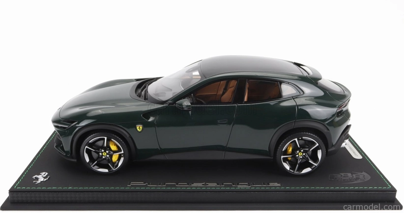 Bbr-models Ferrari Purosangue Suv 2022 - Con Vetrina - S vitrínou 1:18 Verde - British Racing Green