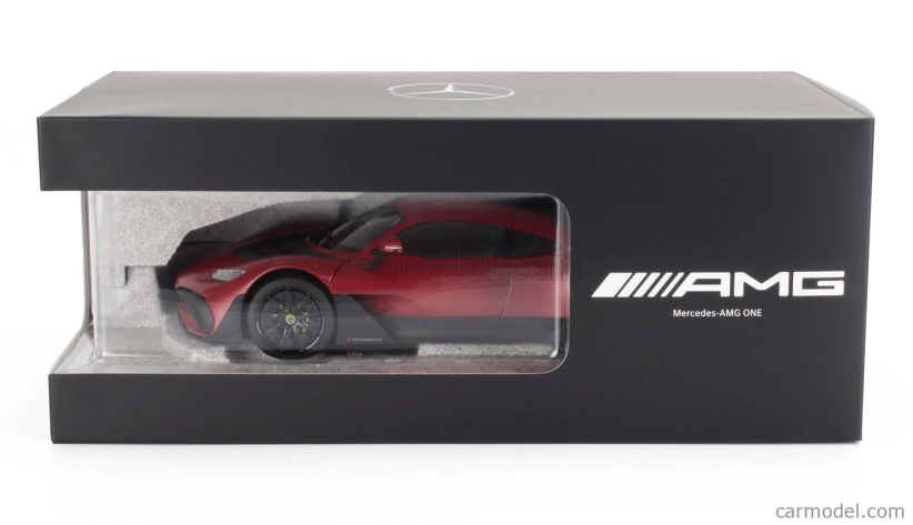 Nzg Mercedes Benz One Amg (c298) 2023 1:18 Červená čierna
