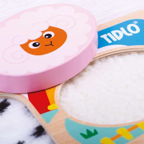 Tidlo Sensory puzzle farma - poškodený obal